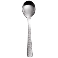Reed & Barton RB127-016 Silver Echo 6 1/8" 18/10 Stainless Steel Extra Heavy Weight Bouillon Spoon - 12/Pack