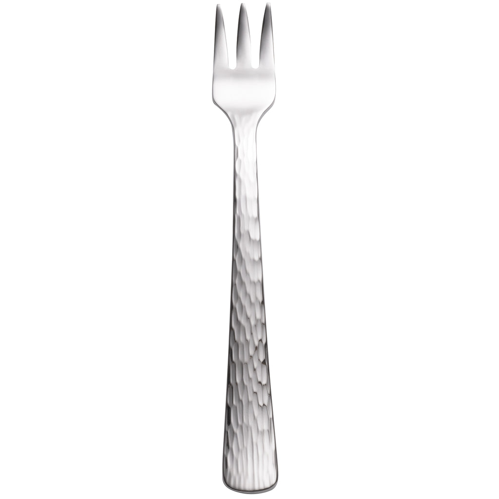 Reed & Barton RB127-029 Silver Echo 5 3/8" 18/10 Stainless Steel Extra Heavy Weight Cocktail Fork - 12/Pack