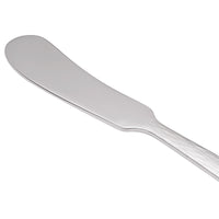 Reed & Barton RB127-053 Silver Echo 5 3/4" 18/10 Stainless Steel Extra Heavy Weight Butter Knife / Spreader - 12/Pack