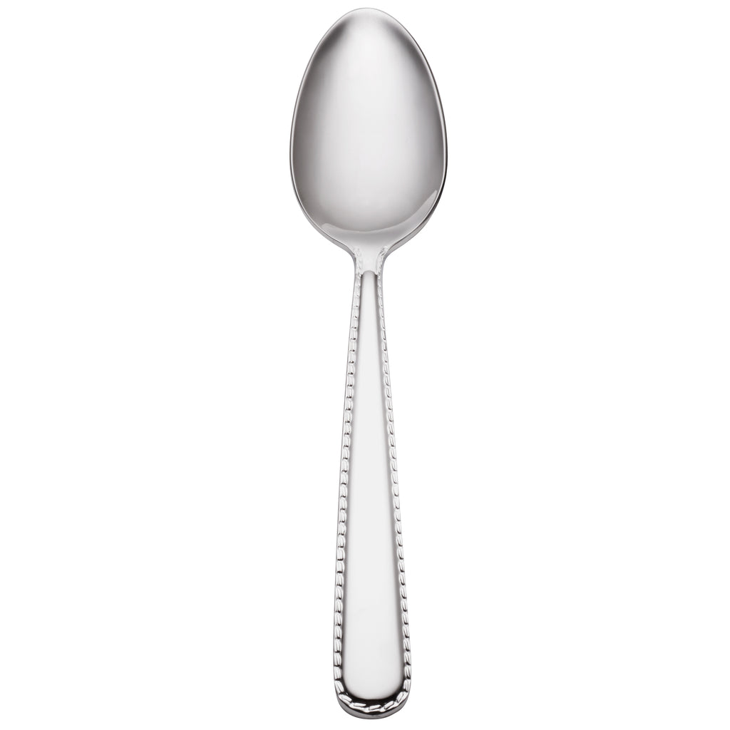 Reed & Barton RB128-001 Stitch 6 3/4" 18/10 Stainless Steel Extra Heavy Weight Teaspoon - 12/Pack
