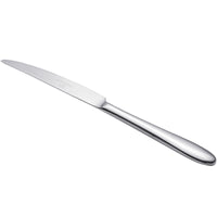 Chef & Sommelier T0426 Lazzo 9 1/2" 18/10 Stainless Steel Extra Heavy Weight Steak Knife by Arc Cardinal - 12/Pack