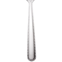 Reed & Barton RB128-016 Stitch 6 1/8" 18/10 Stainless Steel Extra Heavy Weight Bouillon Spoon - 12/Pack