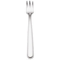 Reed & Barton RB128-029 Stitch 5 1/2" 18/10 Stainless Steel Extra Heavy Weight Cocktail Fork - 12/Pack