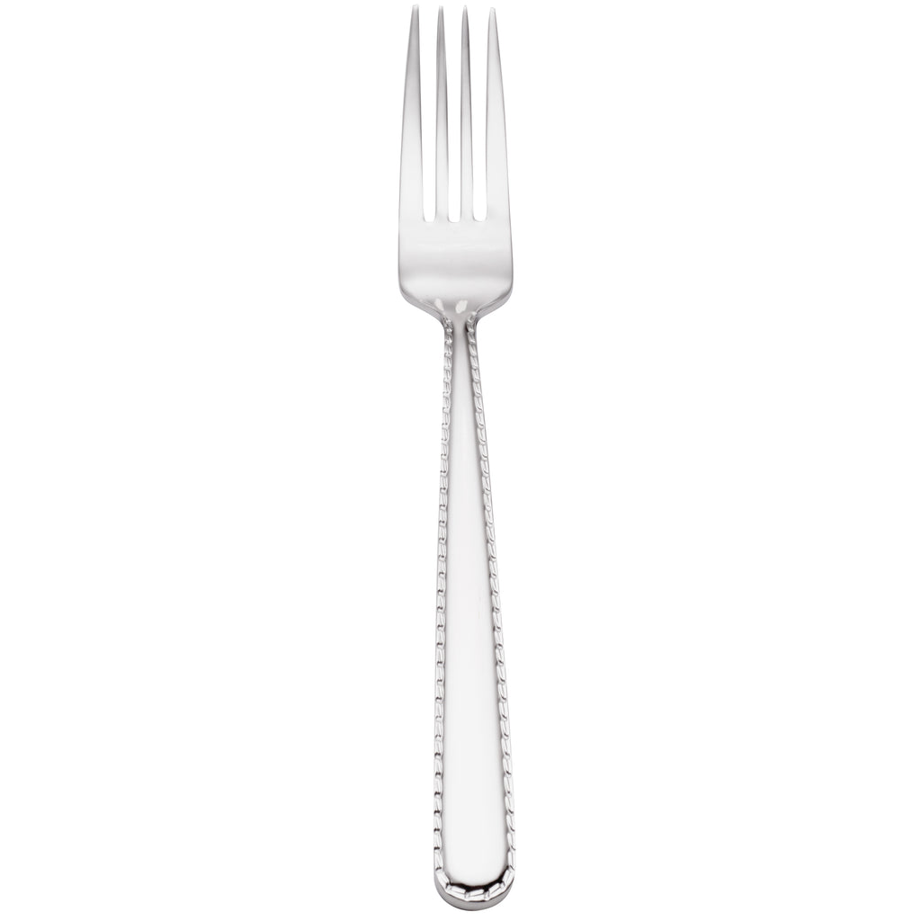Reed & Barton RB128-038 Stitch 7" 18/10 Stainless Steel Extra Heavy Weight Salad Fork - 12/Pack