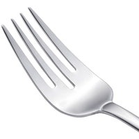 Arcoroc T1729 Hotel 7" 18/10 Stainless Steel Extra Heavy Weight Salad Fork by Arc Cardinal - 12/Pack