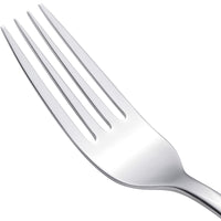 Arcoroc T1816 Vesca 10 1/8" 18/10 Stainless Steel Extra Heavy Weight Serving Fork by Arc Cardinal - 12/Pack