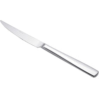 Arcoroc T1826 Vesca 9 3/8" 18/10 Stainless Steel Extra Heavy Weight Steak Knife by Arc Cardinal - 12/Pack