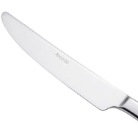 Arcoroc T3608 Latham 8 1/8" 18/10 Stainless Steel Extra Heavy Weight Dessert Knife by Arc Cardinal - 12/Pack