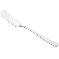 Arcoroc T3627 Latham 7" 18/10 Stainless Steel Extra Heavy Weight Butter Spreader by Arc Cardinal - 12/Pack