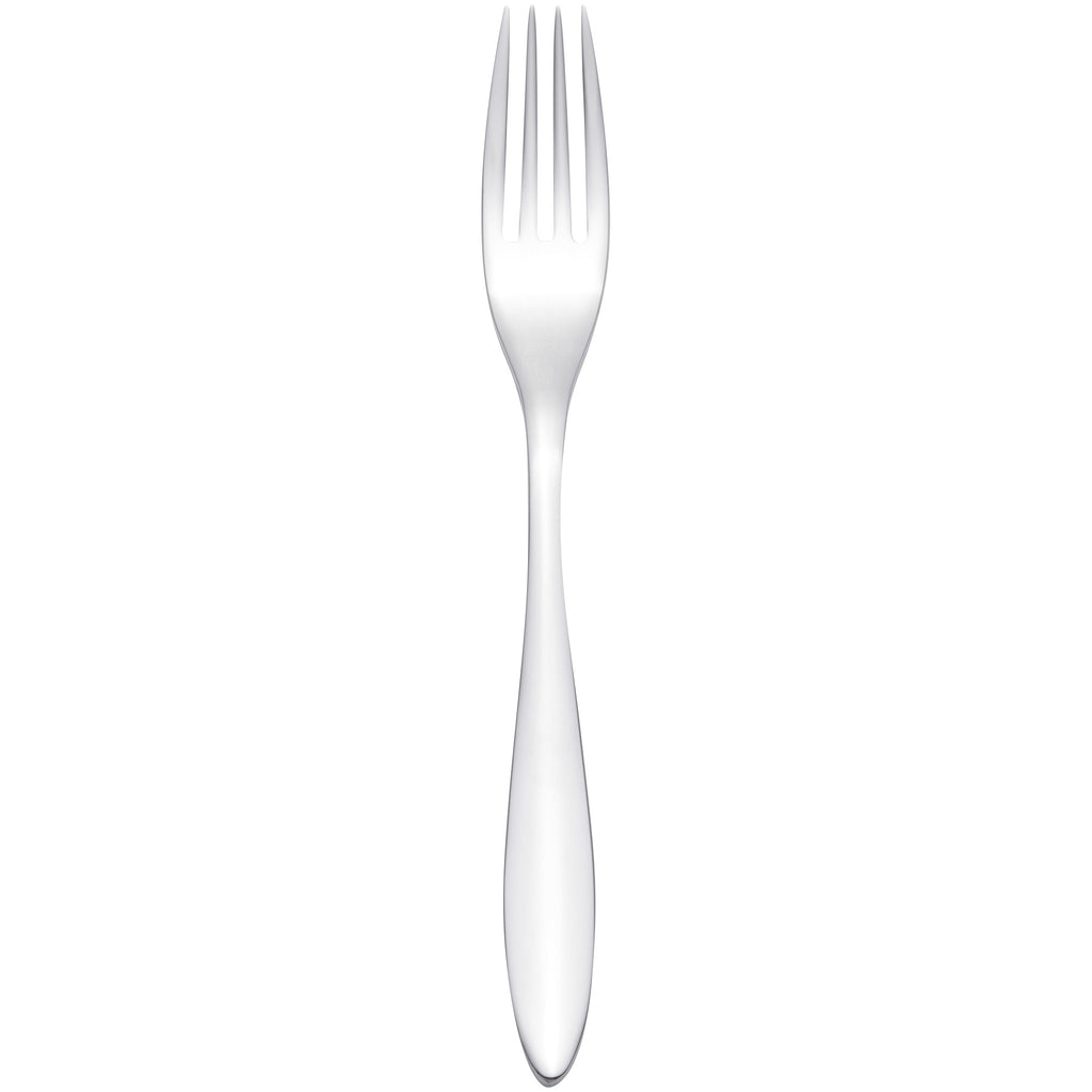 Arcoroc T3801 Nuovo 8 1/4" 18/10 Stainless Steel Extra Heavy Weight Dinner Fork by Arc Cardinal - 12/Pack