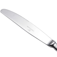 Chef & Sommelier T4904 Renzo 9 5/8" 18/10 Stainless Steel Extra Heavy Weight Solid Handle Dinner Knife by Arc Cardinal - 12/Pack