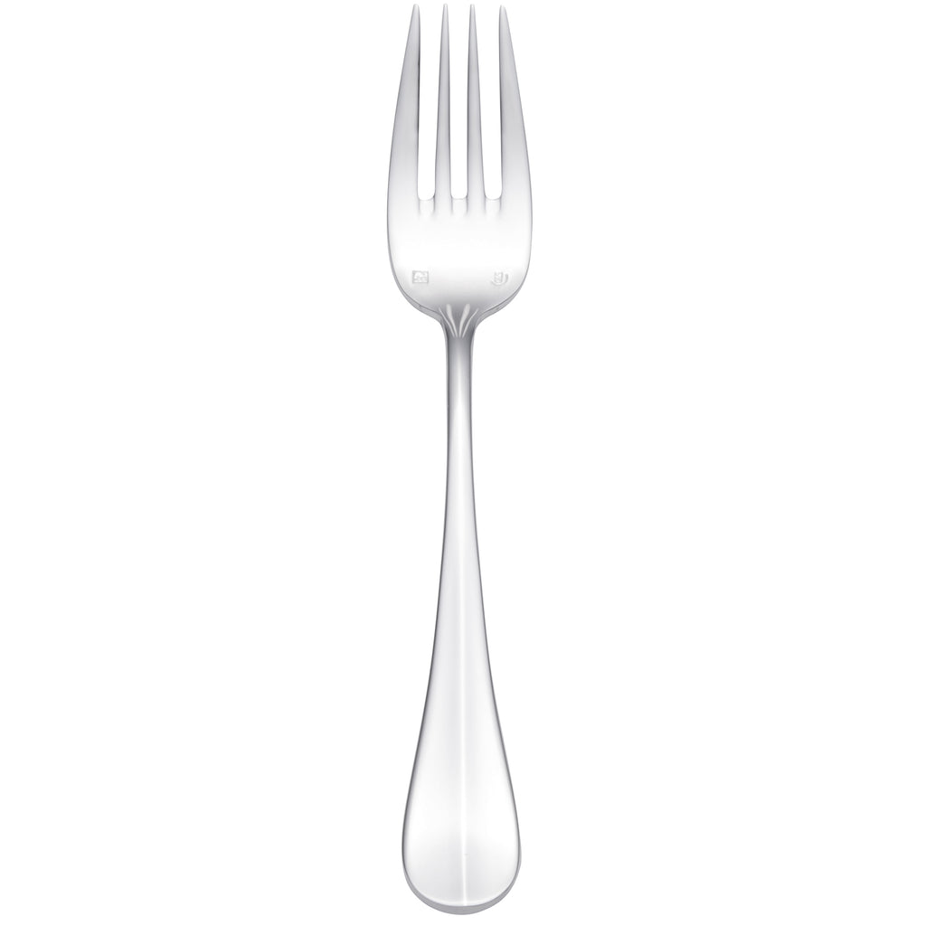 Chef & Sommelier T4929 Renzo 7 1/4" 18/10 Stainless Steel Extra Heavy Weight Salad Fork by Arc Cardinal - 12/Pack