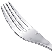 Chef & Sommelier T5101 Diaz 8 1/4" 18/10 Stainless Steel Extra Heavy Weight Dinner Fork by Arc Cardinal - 12/Pack