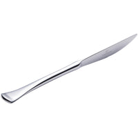 Chef & Sommelier T5104 Diaz 9 3/8" 18/10 Stainless Steel Extra Heavy Weight Solid Handle Dinner Knife by Arc Cardinal - 12/Pack