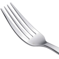 Chef & Sommelier T5401 Kya 8 1/8" 18/10 Stainless Steel Extra Heavy Weight Dinner Fork by Arc Cardinal - 12/Pack