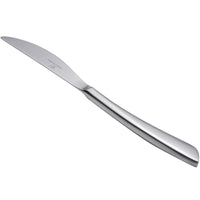 Chef & Sommelier T5404 Kya 9 3/8" 18/10 Stainless Steel Extra Heavy Weight Solid Handle Dinner Knife by Arc Cardinal - 12/Pack