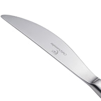 Chef & Sommelier T5404 Kya 9 3/8" 18/10 Stainless Steel Extra Heavy Weight Solid Handle Dinner Knife by Arc Cardinal - 12/Pack