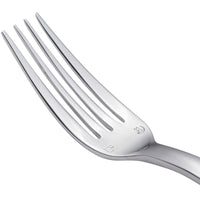Chef & Sommelier T5405 Kya 7 3/8" 18/10 Stainless Steel Extra Heavy Weight Dessert Fork by Arc Cardinal - 12/Pack