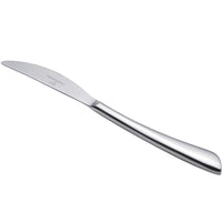 Chef & Sommelier T5408 Kya 8 1/4" 18/10 Stainless Steel Extra Heavy Weight Solid Handle Dessert Knife by Arc Cardinal - 12/Pack