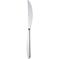 Arcoroc T7804 Satineo 9 3/8" 18/0 Stainless Steel Heavy Weight Solid Handle Dinner Knife by Arc Cardinal - 12/Pack
