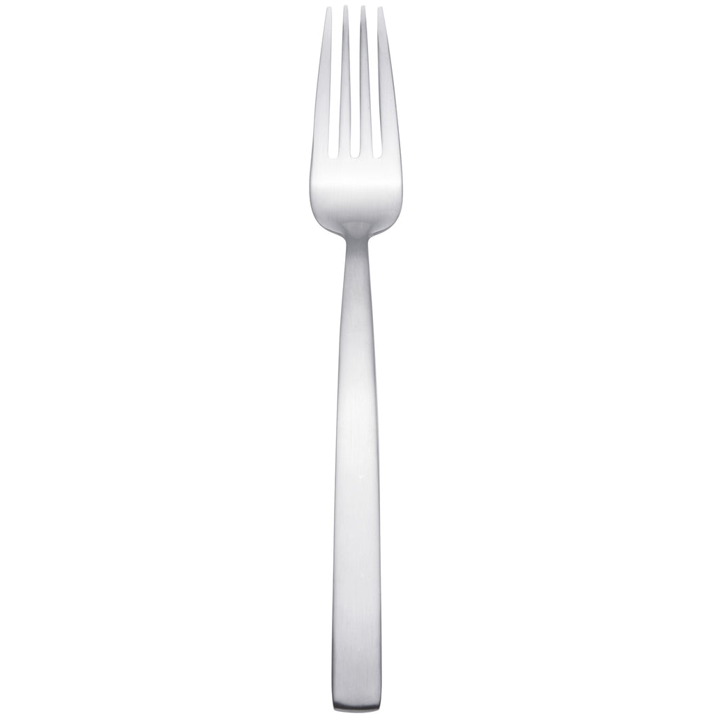 Arcoroc T7805 Satineo 7 1/4" 18/0 Stainless Steel Heavy Weight Dessert Fork by Arc Cardinal - 12/Pack