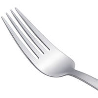 Arcoroc T7805 Satineo 7 1/4" 18/0 Stainless Steel Heavy Weight Dessert Fork by Arc Cardinal - 12/Pack