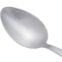 Arcoroc T7806 Satineo 7 1/4" 18/0 Stainless Steel Heavy Weight Dessert Spoon by Arc Cardinal - 12/Pack