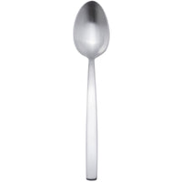 Arcoroc T7811 Satineo 4 1/2" 18/0 Stainless Steel Heavy Weight Demitasse Spoon by Arc Cardinal - 12/Pack