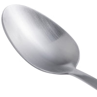 Arcoroc T7811 Satineo 4 1/2" 18/0 Stainless Steel Heavy Weight Demitasse Spoon by Arc Cardinal - 12/Pack