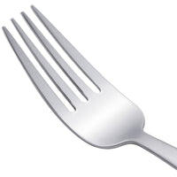 Arcoroc T7829 Satineo 7 1/8" 18/0 Stainless Steel Heavy Weight Salad Fork by Arc Cardinal - 12/Pack