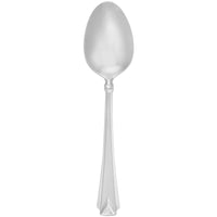 Walco 2603 Athenian 8 3/8" 18/10 Stainless Steel Extra Heavy Weight Tablespoon / Serving Spoon - 12/Pack