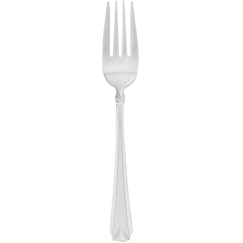 Walco 2606 Athenian 7" 18/10 Stainless Steel Extra Heavy Weight Salad Fork - 12/Pack