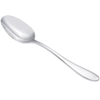 Chef & Sommelier T0417 Lazzo 10 1/8" 18/10 Stainless Steel Extra Heavy Weight Serving Spoon by Arc Cardinal - 12/Pack