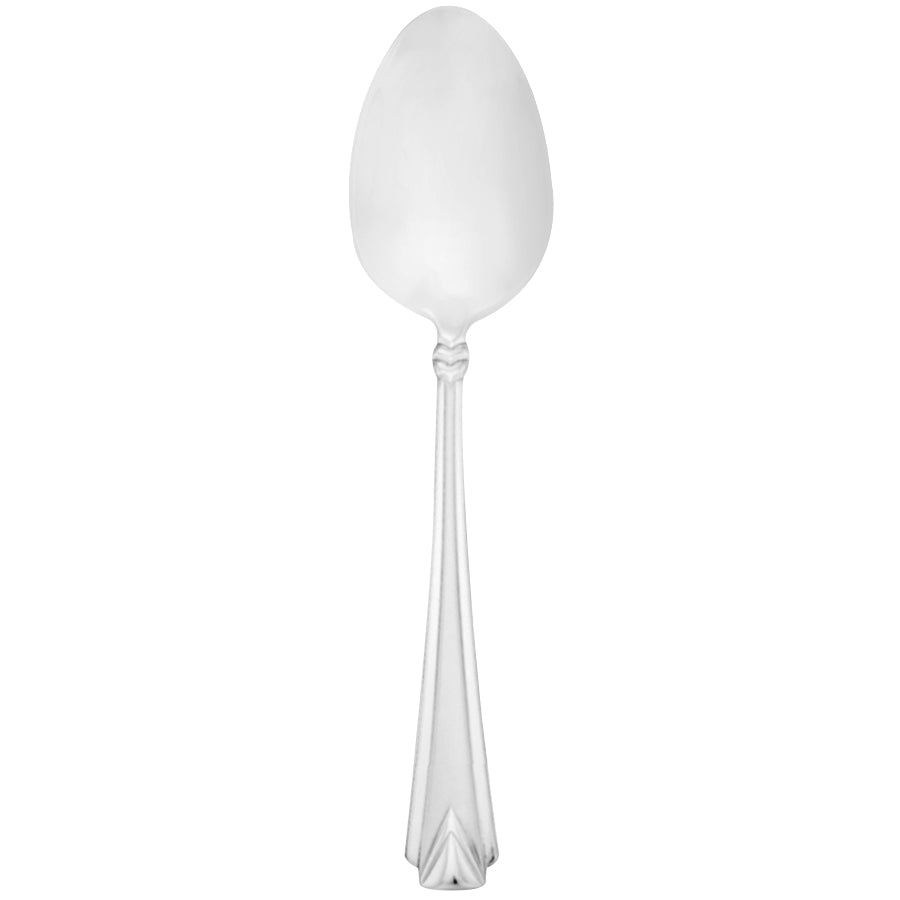 Walco 2607 Athenian 6 15/16" 18/10 Stainless Steel Extra Heavy Weight Dessert Spoon - 12/Pack