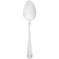 Walco 2607 Athenian 6 15/16" 18/10 Stainless Steel Extra Heavy Weight Dessert Spoon - 12/Pack