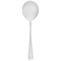 Walco 2612 Athenian 6" 18/10 Stainless Steel Extra Heavy Weight Bouillon Spoon - 12/Pack