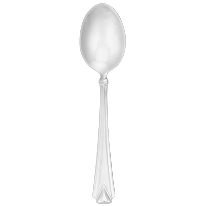 Walco 2629 Athenian 4 3/8" 18/10 Stainless Steel Extra Heavy Weight Demitasse Spoon - 12/Pack