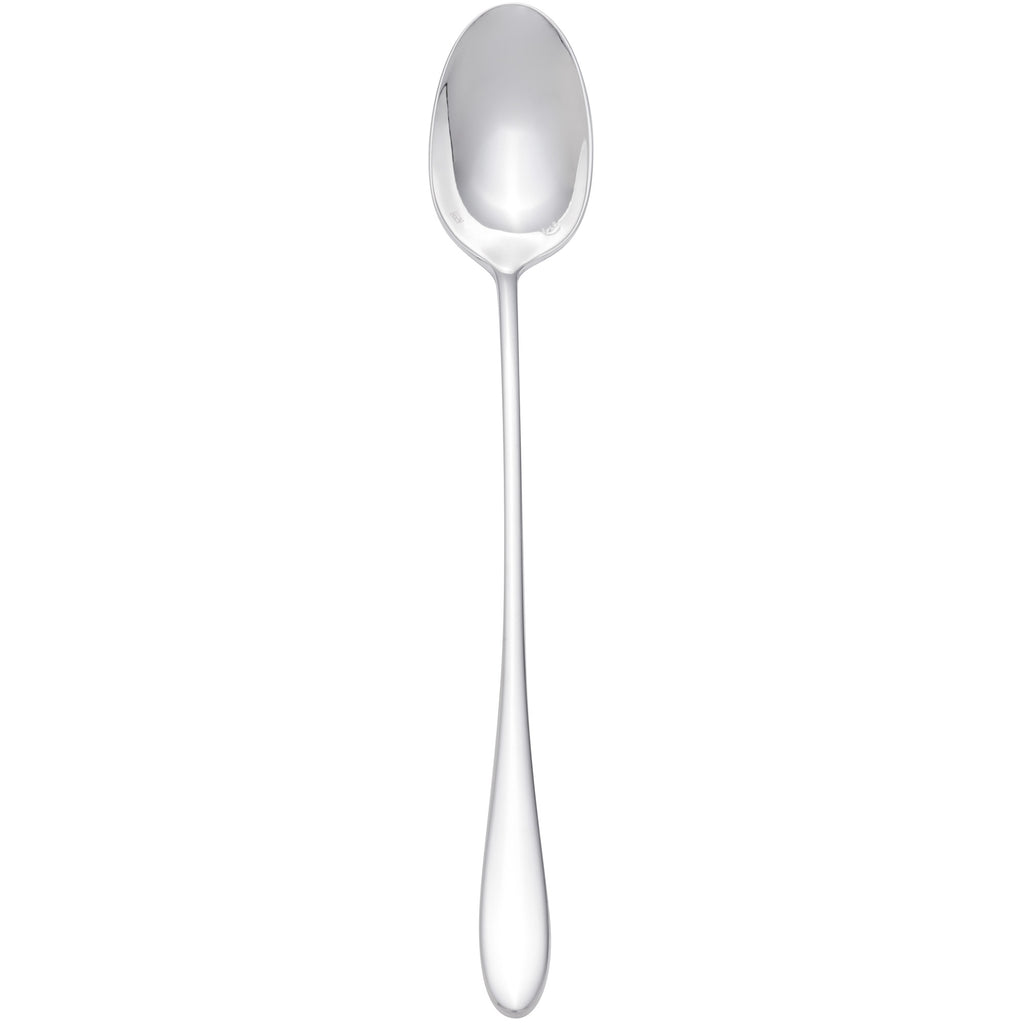 Chef & Sommelier T0418 Lazzo 7 1/8" 18/10 Stainless Steel Extra Heavy Weight Iced Tea Spoon by Arc Cardinal - 12/Pack