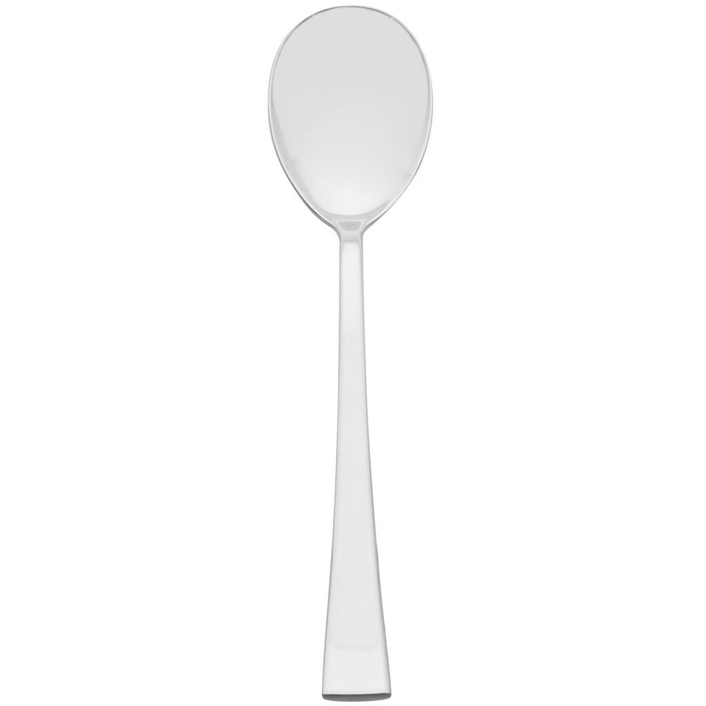 Arcoroc T3602 Latham 8 1/4" 18/10 Stainless Steel Extra Heavy Weight Dinner Spoon by Arc Cardinal - 12/Pack
