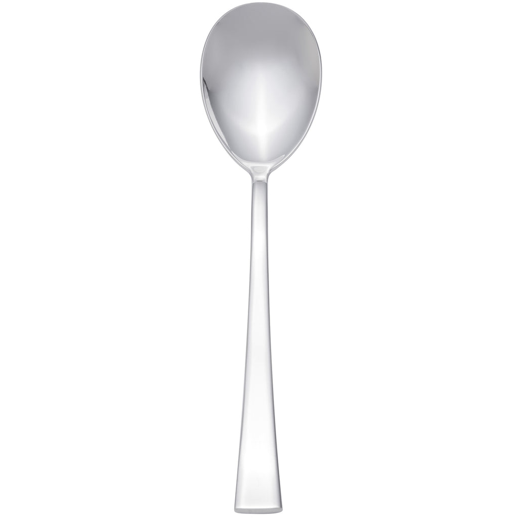 Arcoroc T3606 Latham 7" 18/10 Stainless Steel Extra Heavy Weight Dessert Spoon by Arc Cardinal - 12/Pack