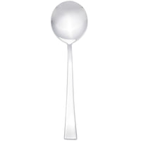 Arcoroc T3609 Latham 6 7/8" 18/10 Stainless Steel Extra Heavy Weight Soup Spoon by Arc Cardinal - 12/Pack
