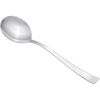 Arcoroc T3609 Latham 6 7/8" 18/10 Stainless Steel Extra Heavy Weight Soup Spoon by Arc Cardinal - 12/Pack