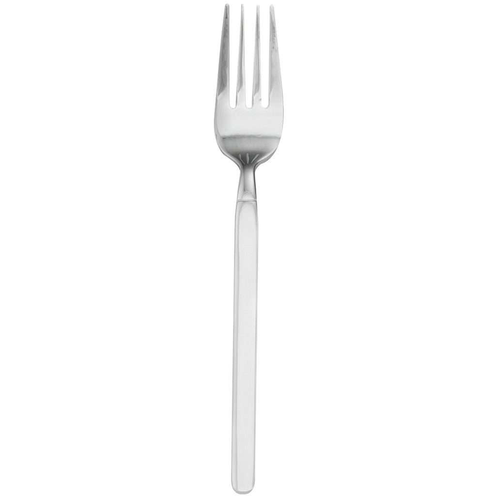 Walco 2505 Vogue 7 5/8" 18/10 Stainless Steel Extra Heavy Weight Dinner Fork - 12/Pack