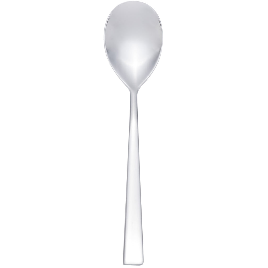 Arcoroc T3611 Latham 4 3/8" 18/10 Stainless Steel Extra Heavy Weight Demitasse Spoon by Arc Cardinal - 12/Pack