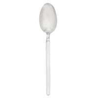 Walco 2507 Vogue 6 15/16" 18/10 Stainless Steel Extra Heavy Weight Dessert Spoon - 12/Pack