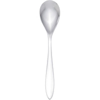Arcoroc T3806 Nuovo 7 1/4" 18/10 Stainless Steel Extra Heavy Weight Dessert Spoon by Arc Cardinal - 12/Pack