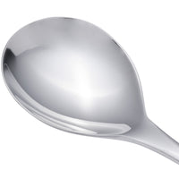 Arcoroc T3809 Nuovo 6 7/8" 18/10 Stainless Steel Extra Heavy Weight Soup Spoon by Arc Cardinal - 12/Pack