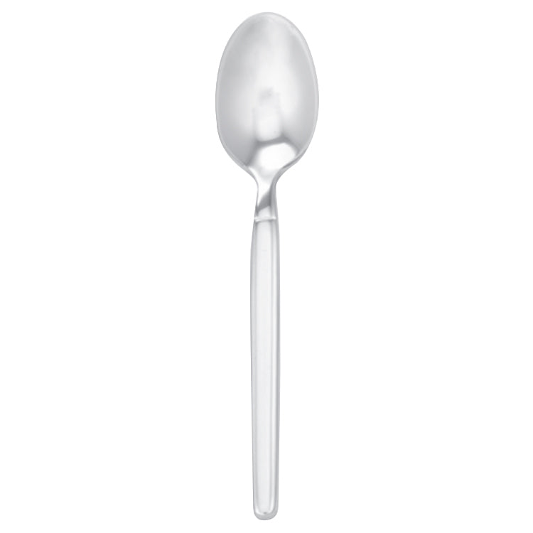 Walco 2529 Vogue 4 3/8" 18/10 Stainless Steel Extra Heavy Weight Demitasse Spoon - 12/Pack
