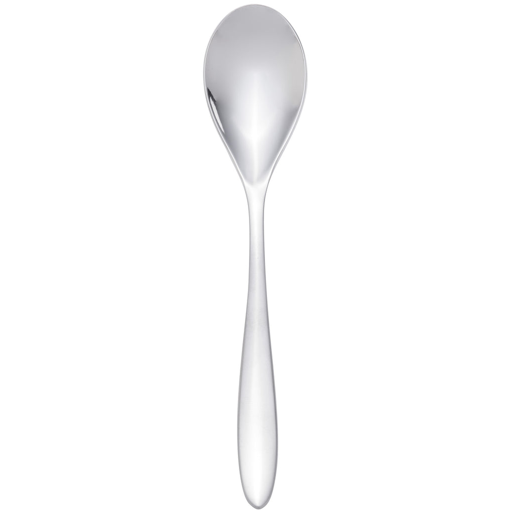 Arcoroc T3811 Nuovo 4 1/2" 18/10 Stainless Steel Extra Heavy Weight Demitasse Spoon by Arc Cardinal - 12/Pack