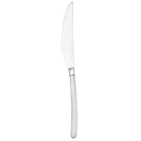 Walco 25451 Vogue 9 3/4" 18/10 Stainless Steel Extra Heavy Weight European Table Knife - 12/Pack